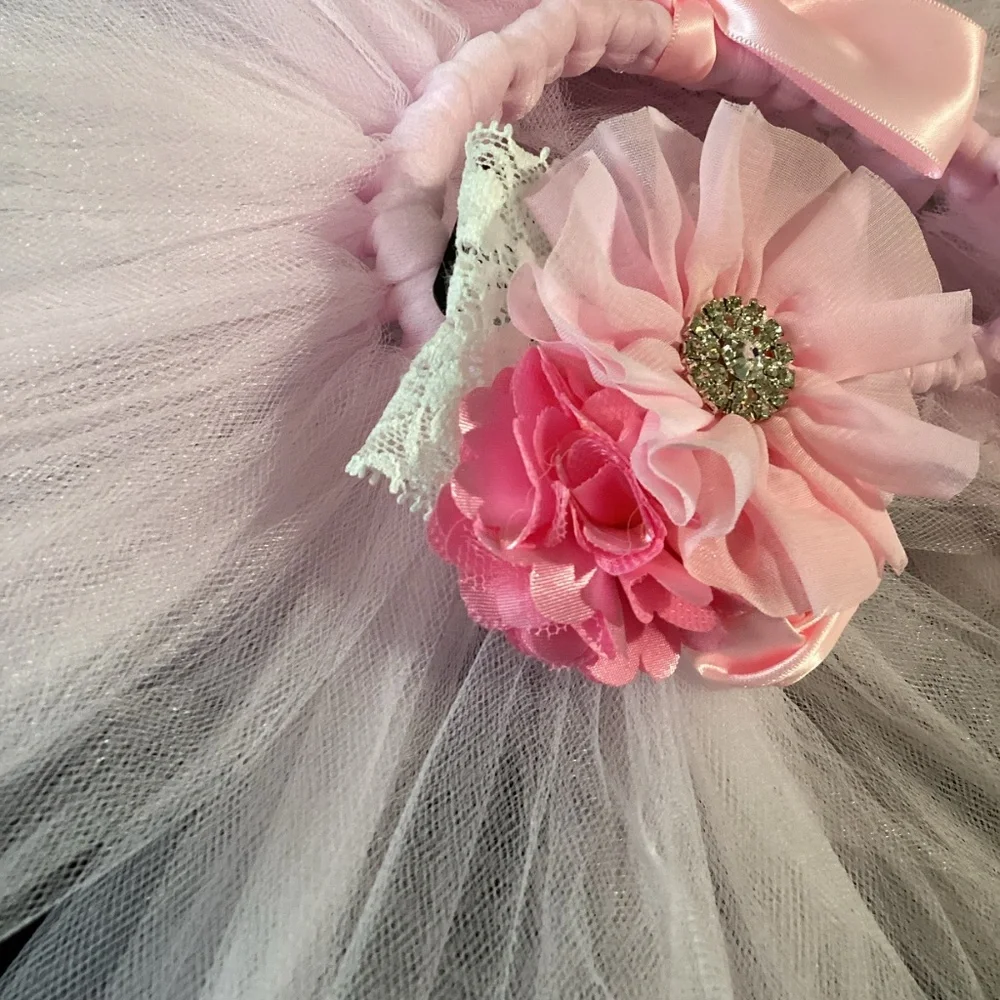 125. Pink Tutu & Headband Perfect for Photoshoots EUC